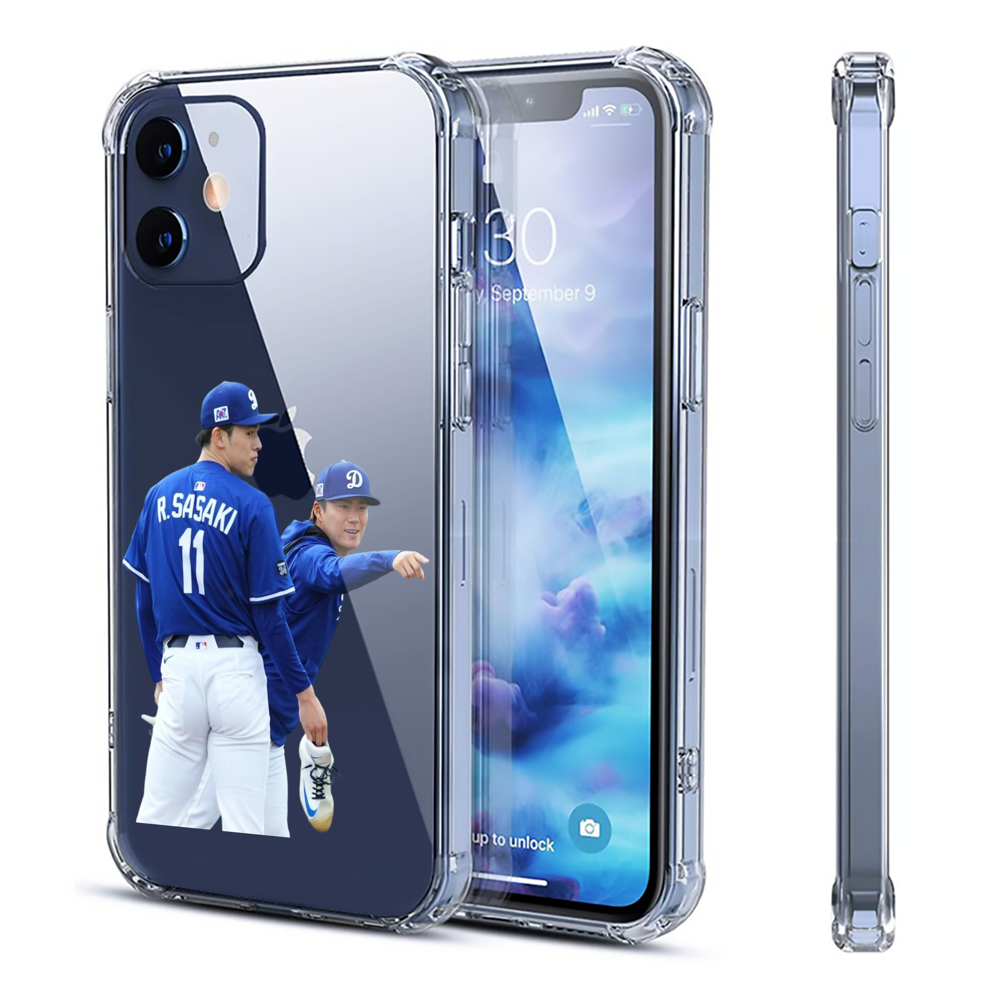  Clear IPhone 12 Case – Soft TPU With UV Print – Enhanced Drop Protection, Precise Fit, Anti-Fingerprint, Customizable Design, Scratch-Resistant, Yellow-Resistant